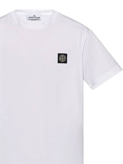 White T-shirt Stone Island | 811524113A0001